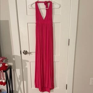 J. Crew Bright Pink Dress